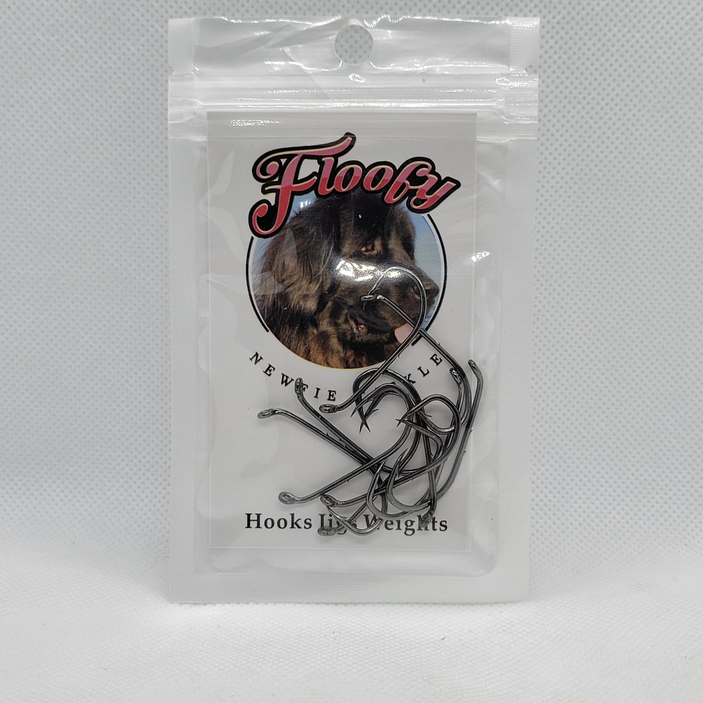 Drop shot hooks with turned down eye - 10/pk