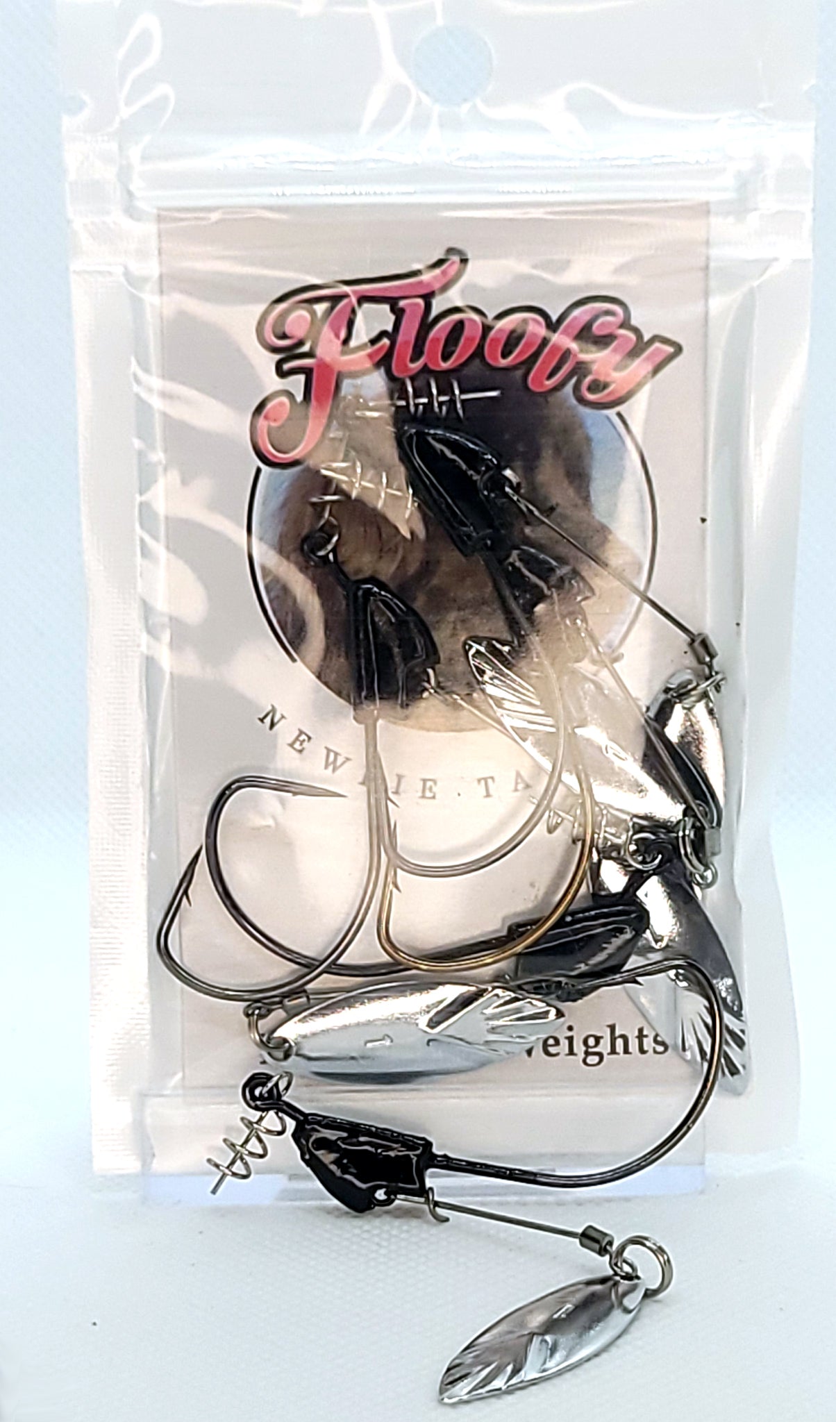 Black Bladed Swimbait Hooks - Qty 5/pack