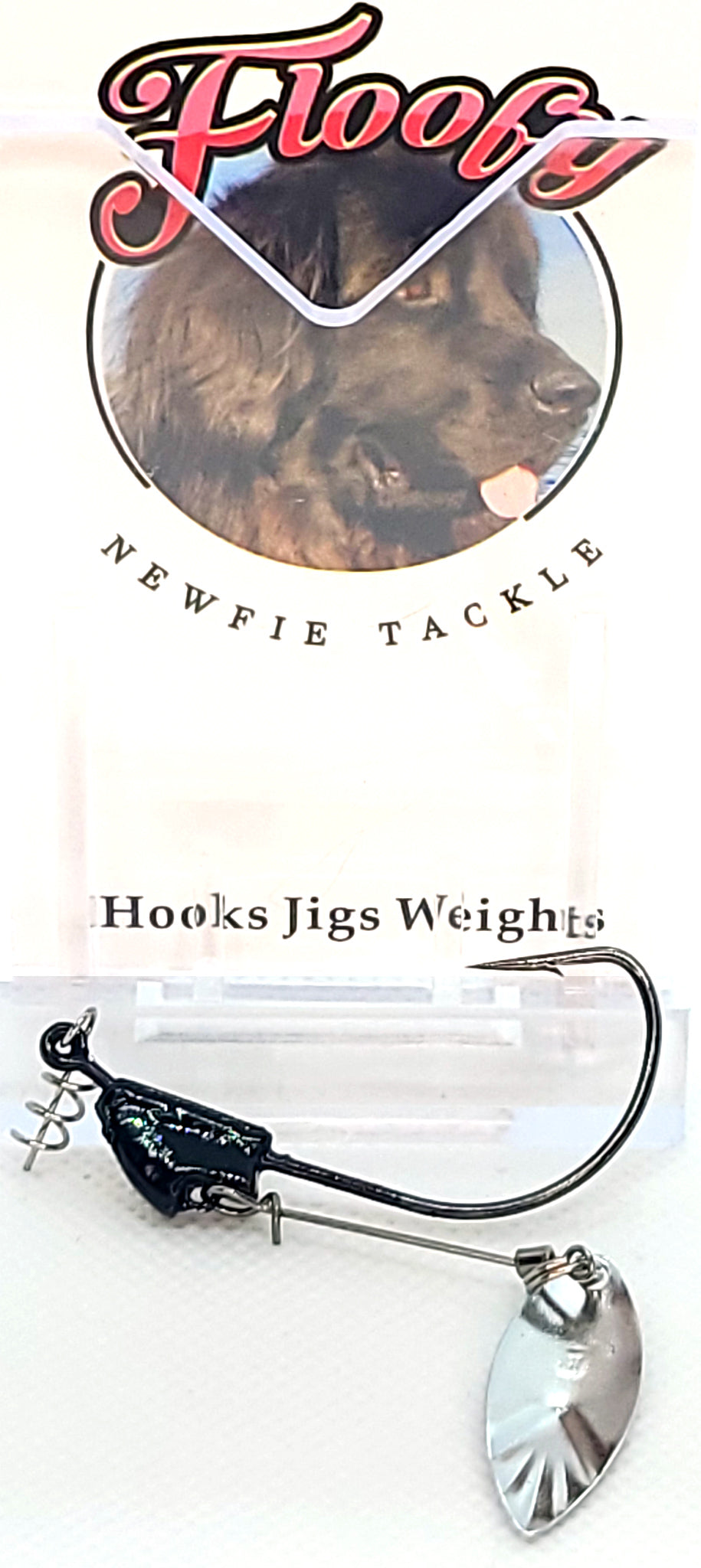 Black Bladed Swimbait Hooks - Qty 5/pack