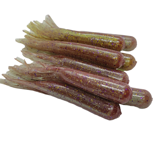 4" Tournament Tube Baits - Qty 10/pack