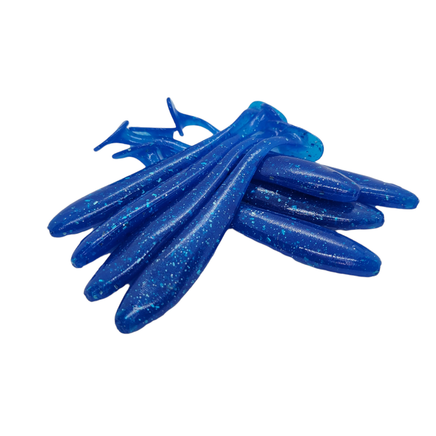 4 Paddle Tail Swim Bait / Trailer - Qty 10/pack – Floofy Newfie