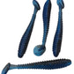 3" Ribbed Paddle Tail Swim Bait / Trailer  - Qty 10/pack