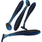 3.5" Ribbed Paddle Tail Swim Bait / Trailer  - Qty 10/pack